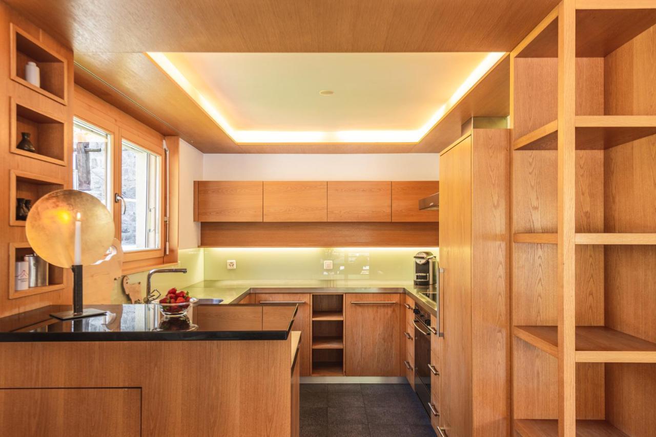 Modern Apartment With View Over ツェルマット エクステリア 写真